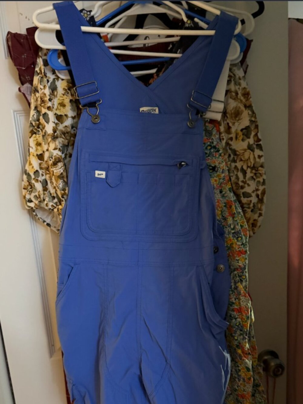 Duluth heirloom overalls shorts Size Med